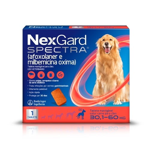 Nexgard Spectra 1 Tablete - 30,1 - 60 kg