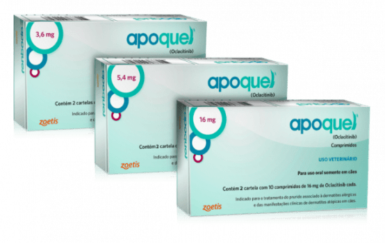 Apoquel Zoetis - 5,4mg - 20 comprimidos