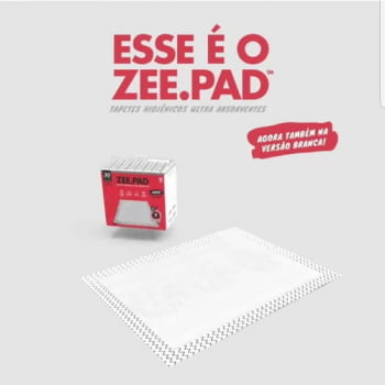 Tapete Higiênico Zee Pad Branco - Zeedog  -