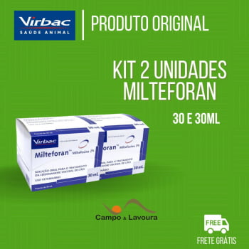 KIT MILTEFORAN 30 ML + MILTEFORAN 90 ML VIRBAC MILTEFOSINA 