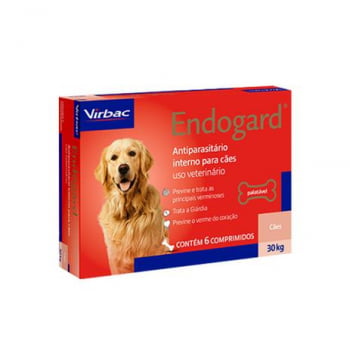 Endogard 30 kg - 6 Comprimidos - Virbac