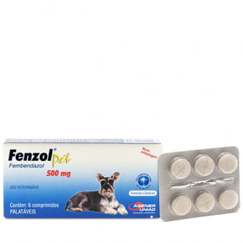 Fenzol Pet 500 mg - 4 Comprimidos